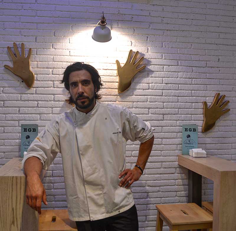 Foto de Alejandro Urrutia en el EGB Gastrochenta en Gijón Foto de Alejandro Urrutia en el EGB Gastrochenta en Gijón