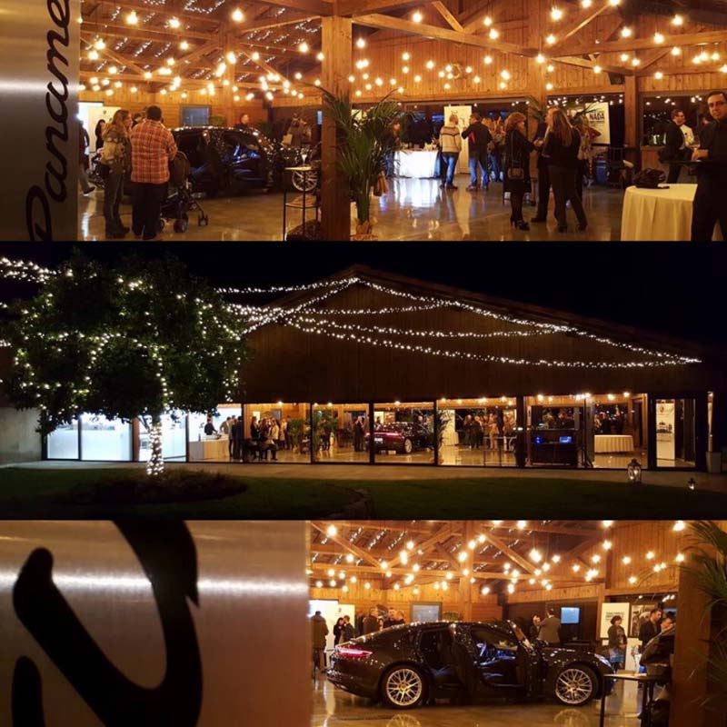 Estamos presentes en la presentaci&oacute;n del Porsche Panamera con nuestro jam&oacute;n ib&eacute;rico de bellota Estanislao en el Restaurante La Tabla de Gij&oacute;n