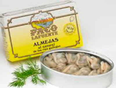 ALMEJAS BLANCAS AL NATURAL 18/20 PIEZAS