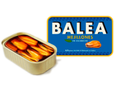 MEJILLONES EN ESCABECHE 8/12 PIEZAS