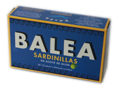 SARDINILLAS EN ACEITE DE OLIVA 20/25 PIEZAS RR125