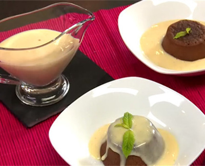 Receta de pastel de chocolate, vino tinto y leche condensada