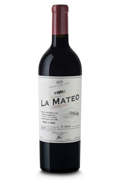 Tº LA MATEO COLECCIÓN DE FAMILIA CRIANZA 2015