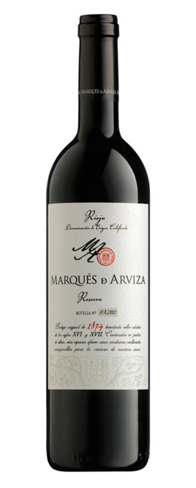 Tº MARQUÉS DE ARVIZA RESERVA 2008