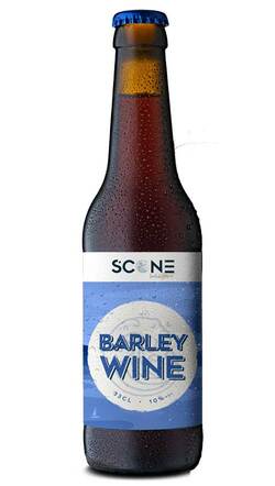CERVEZA ARTESANA SCONE BARLEY WINE, bot. 33 cl.