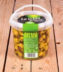 GILDAS DE ANCHOA CUBO 45 UNIDADES APROX