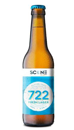 CERVEZA FRESH ASTURIAN LAGER 722, bot. 33 cl.